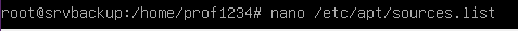 2 - Accès au fichier source.list