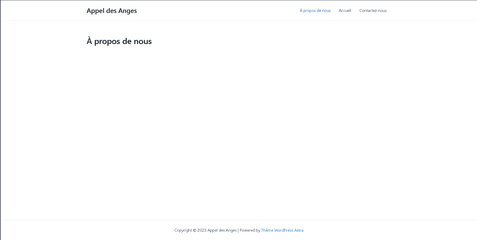 Résultat global au début